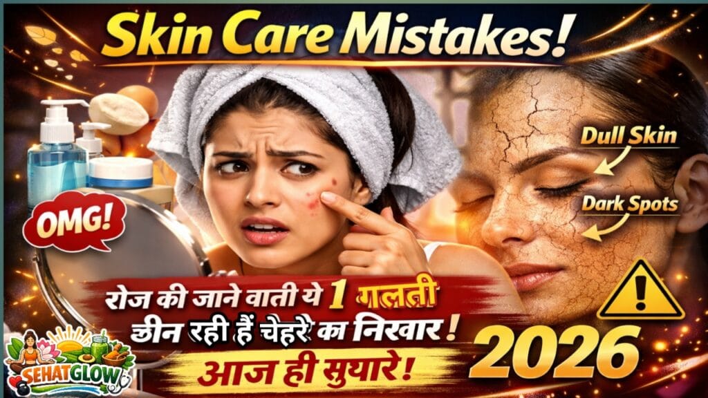 Skin Care Mistakes sehatglow