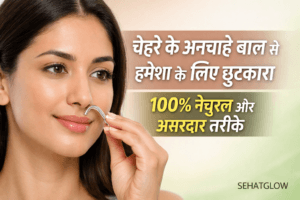 चेहरे के अनचाहे बाल हटाने के उपाय सेहतगलो
