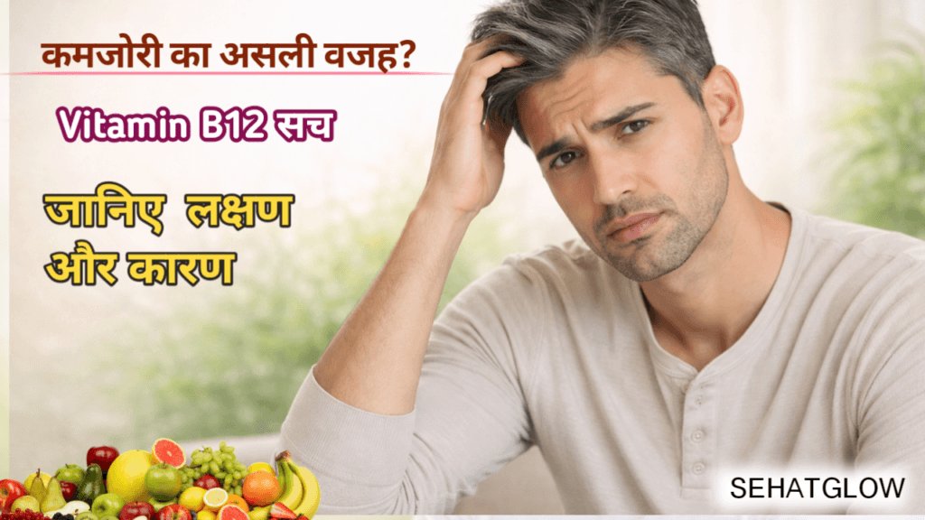 Vitamin B12 normal hone par bhi kamzori kyu hoti hai health thumbnail SehatGlow