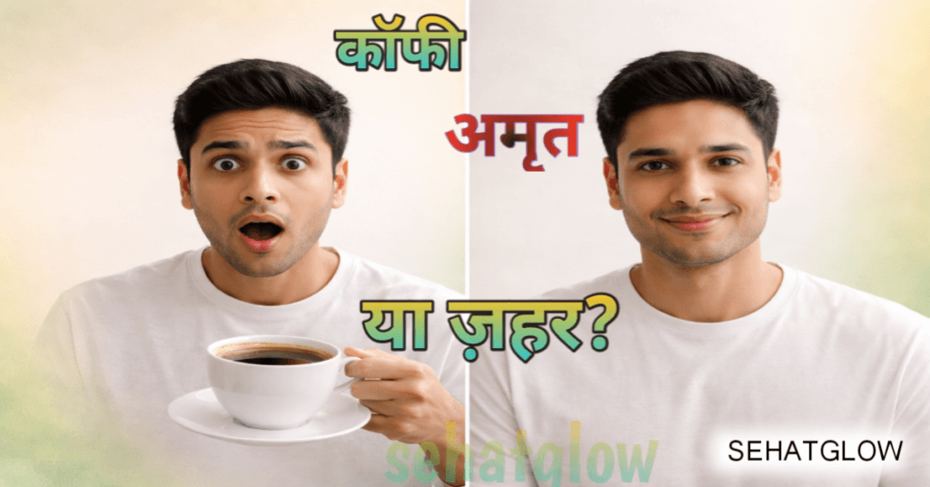 Coffee pine ke phayde or nuksan sehatglow