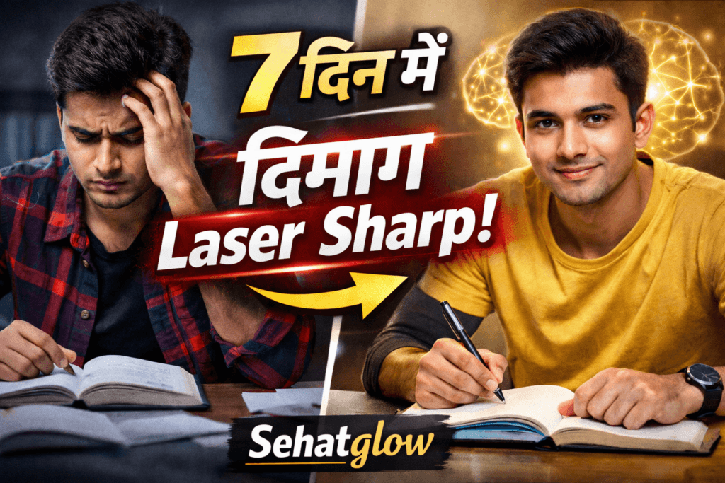Focus बढ़ाने के तरीके Sehatglow
