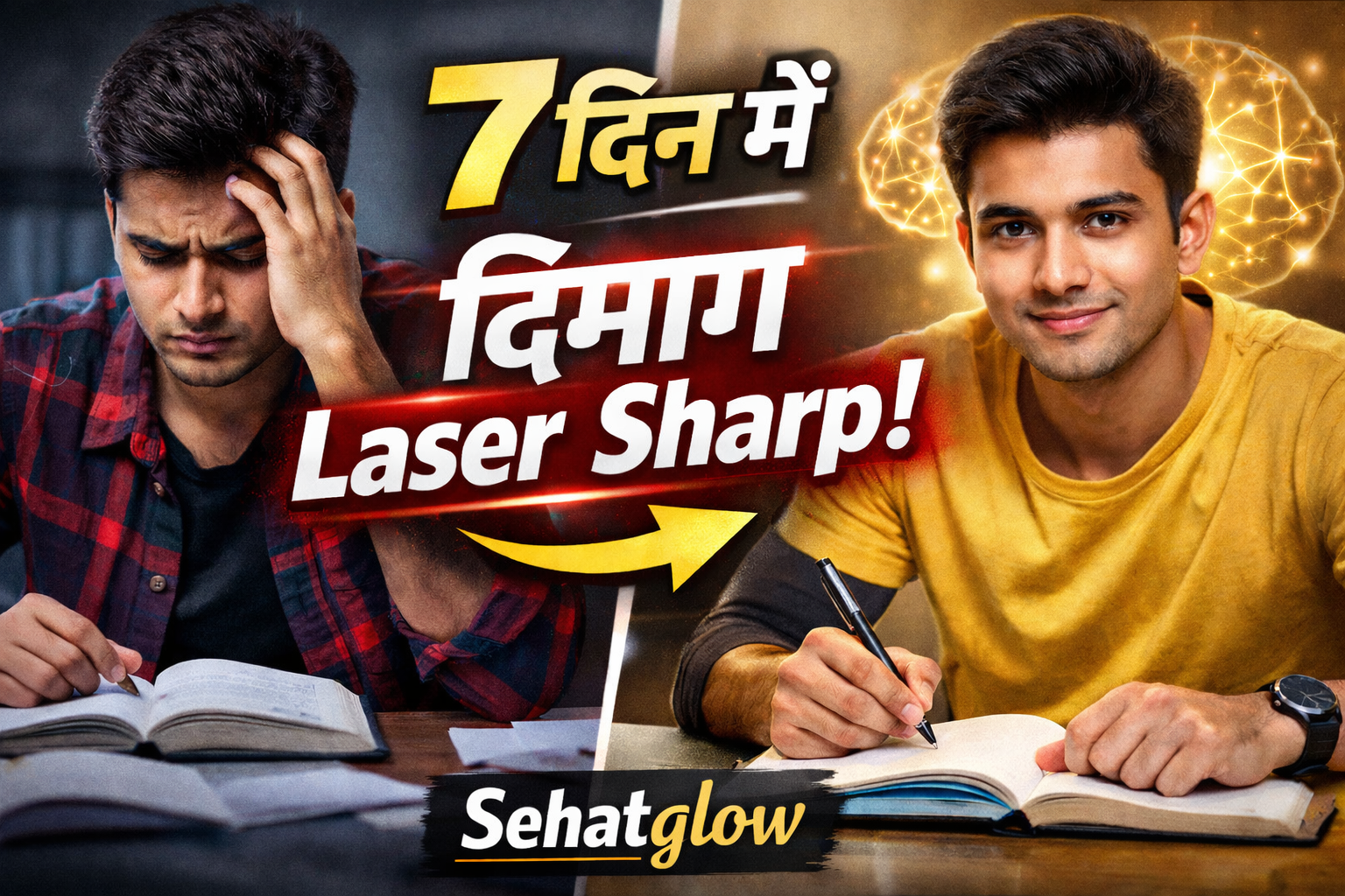 Focus बढ़ाने के तरीके Sehatglow