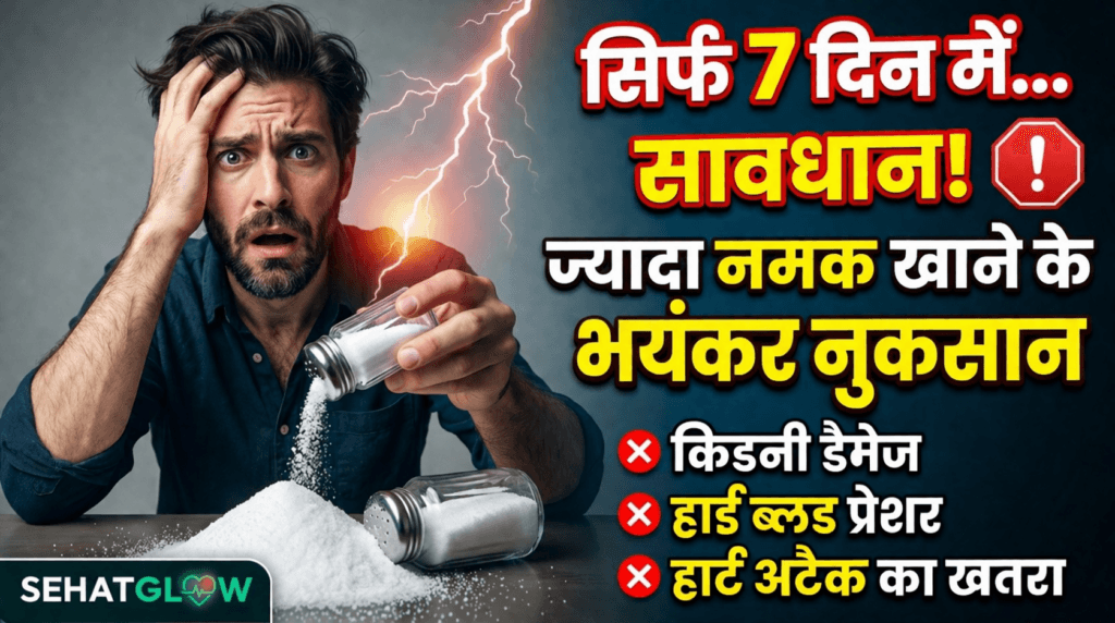 Jyada Namak Khane Se Kya Hota Hai Sehatglow